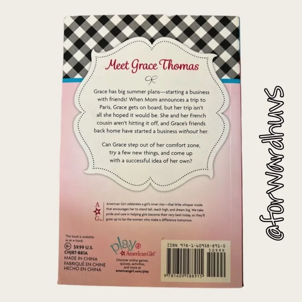 Bundle Sale 3 for $15 | American Girl Girl of the Year | Grace | Book 1